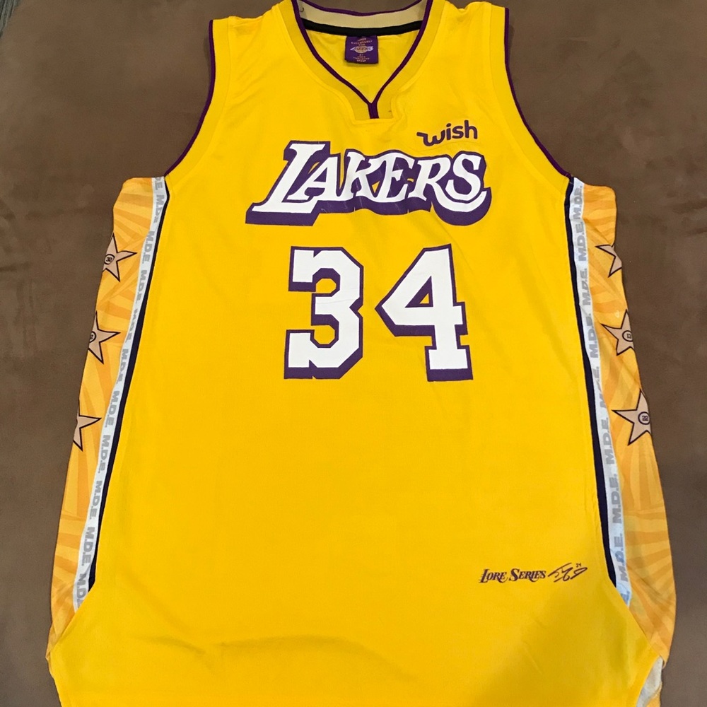 Lakers Lore Series Shaq Jersey